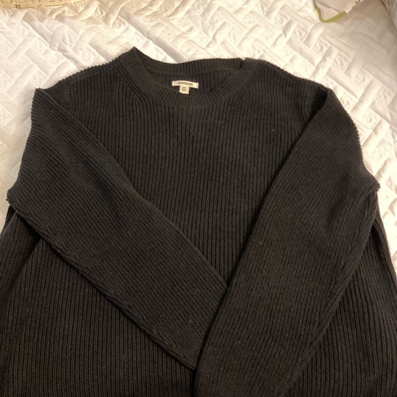 Goodthreads brand black shaker knit sweater 2x - Picture 5 of 9